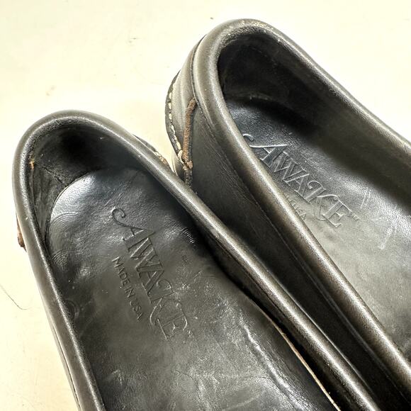 NEW HEELS Rancourt & Co. x Awake NYC Beefroll Penny Loafers Hunter Green RARE 9 - Picture 9 of 12